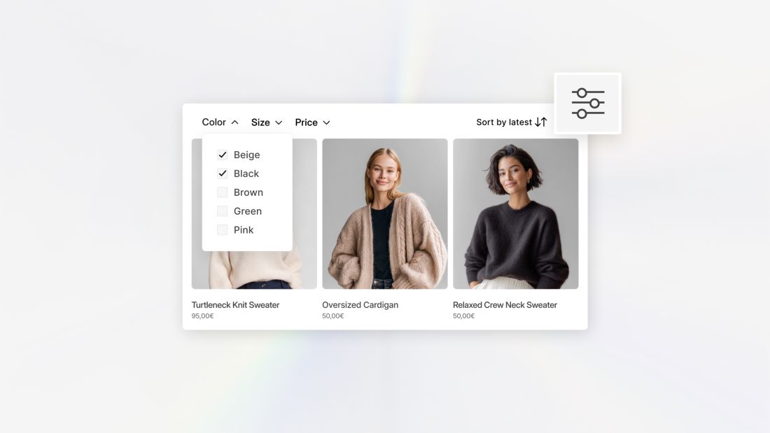 WooCommerce Filter Element