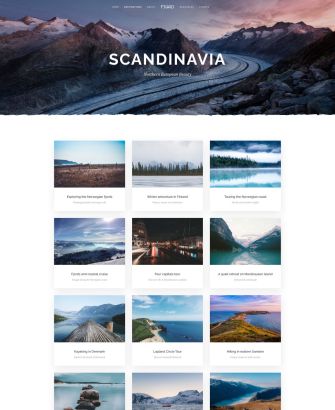 Destination Category Layout