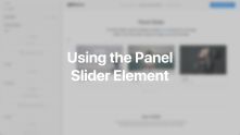 Panel Slider Element Documentation Video for Joomla