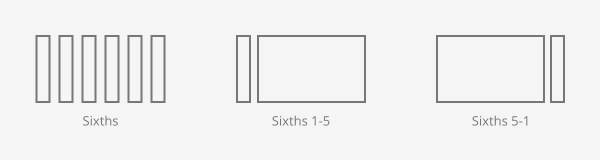 6 Column Layouts