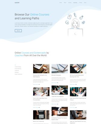 eLearning Layout