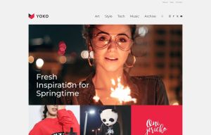 Yoko White-Red Style
