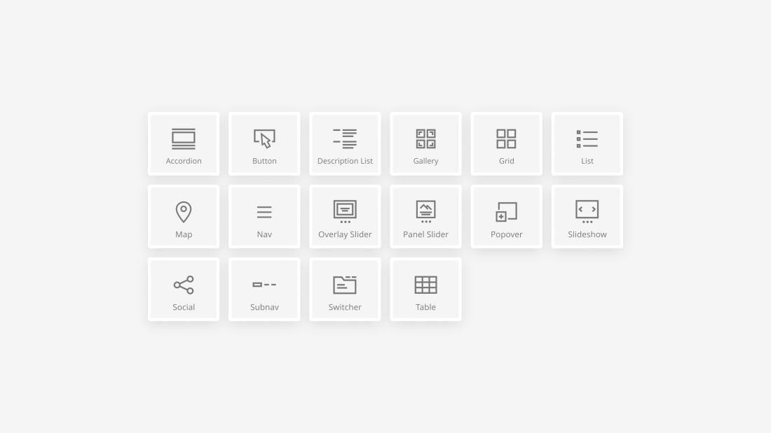 Item-Based Elements