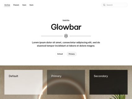 Glowbar Joomla Template Default Style