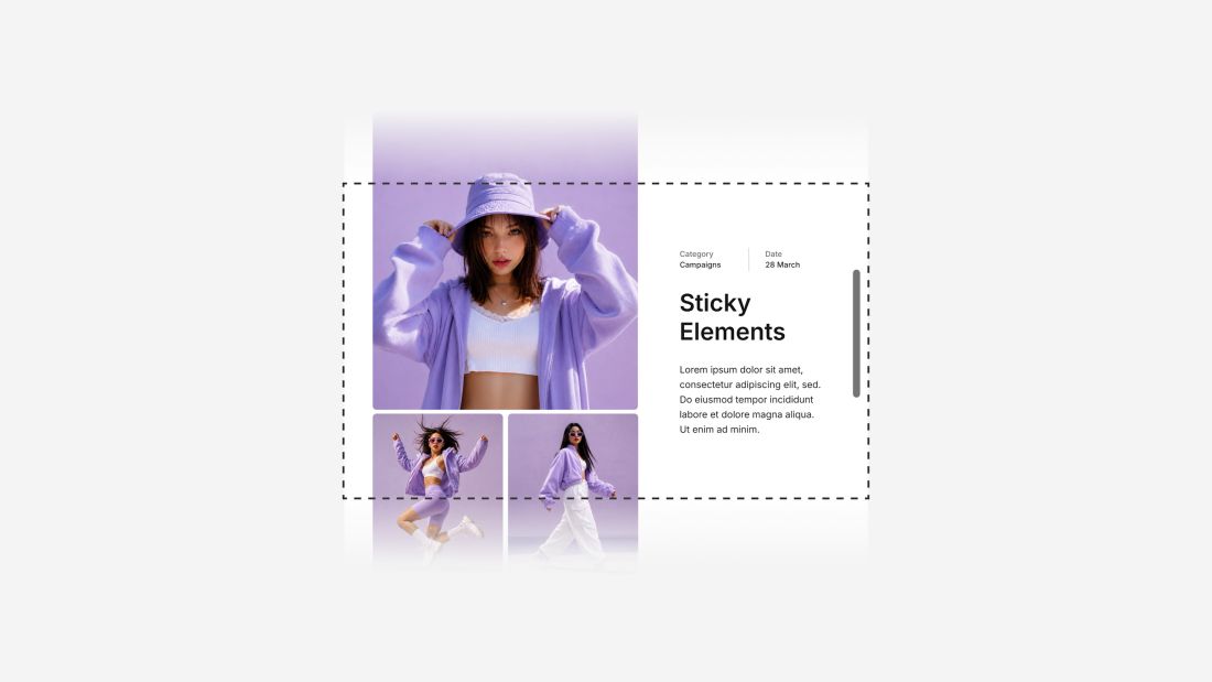 Sticky Columns and Elements