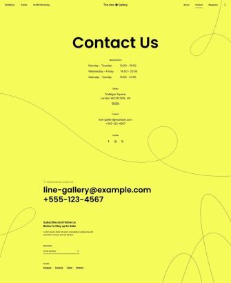 Contact Layout