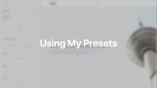 My Presets Documentation Video for Joomla