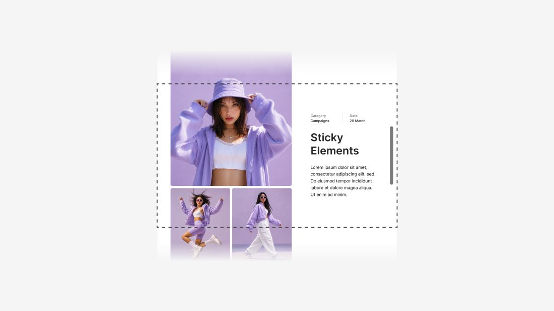 Sticky Columns and Elements