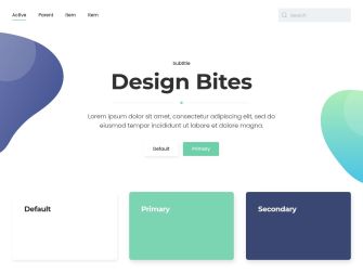 White-Lightgreen Style