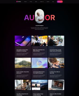 Author Layout