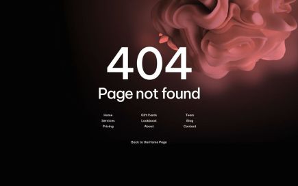 Glowbar Joomla Template Error 404 Layout