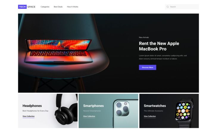 Tech Space WooCommerce Theme