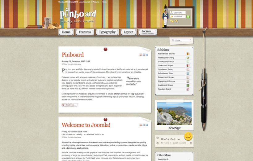 Pinboard WordPress Theme