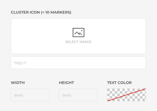 Map custom marker