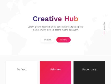 Creative Hub WordPress Theme Default Style
