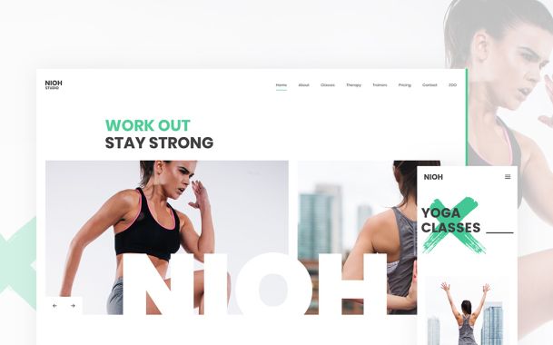 Nioh Studio Theme for YOOtheme Pro