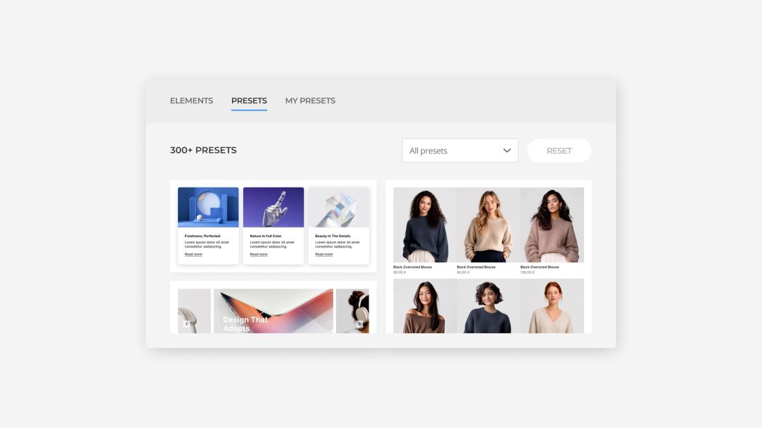 Element Preset Library