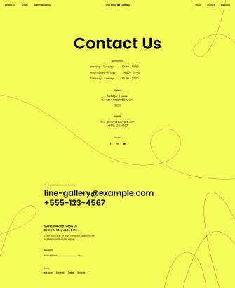 Contact Layout