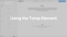 Totop Element Documentation Video for WordPress