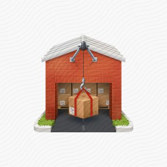 Warehouse No Signboard Icon