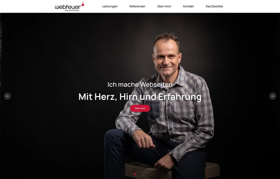 webfeuer.wien Work Example