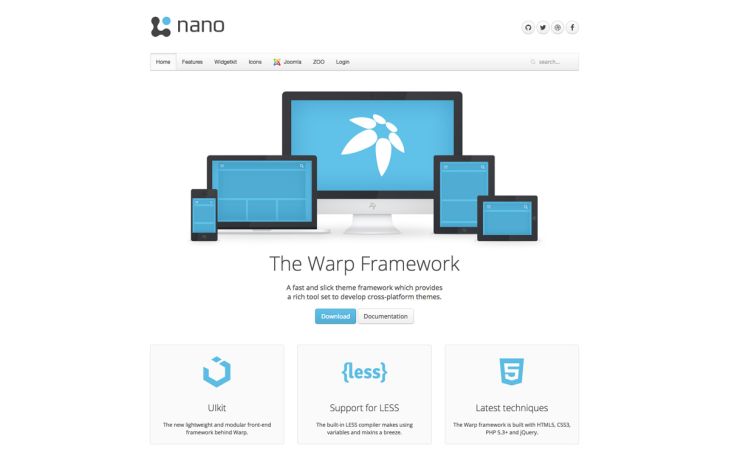 Nano 3 Joomla Template