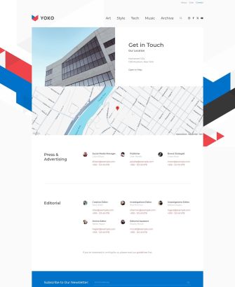 Contact Layout