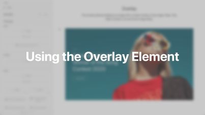 Overlay Element Documentation Video for Joomla