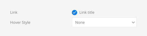 Popover title link