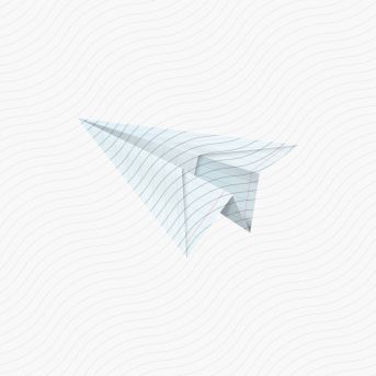 Paperplane White Icon