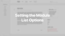 Module List Options Documentation Video for Joomla