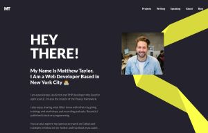 Matthew Taylor Dark-Yellow Style