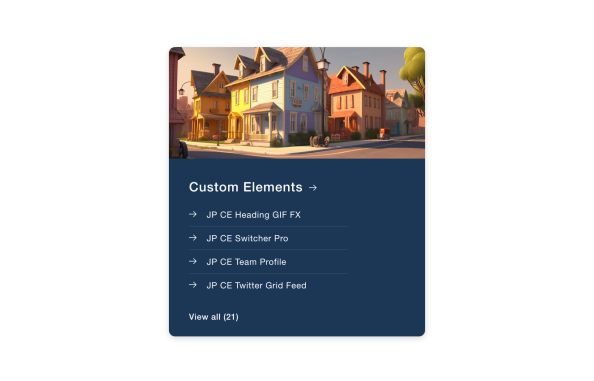 Link Box Element for YOOtheme Pro page builder
