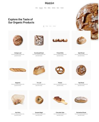 Products Layout