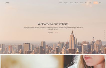 Joy Joomla Template Sunday Style