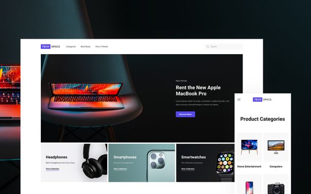 Tech Space Theme for YOOtheme Pro