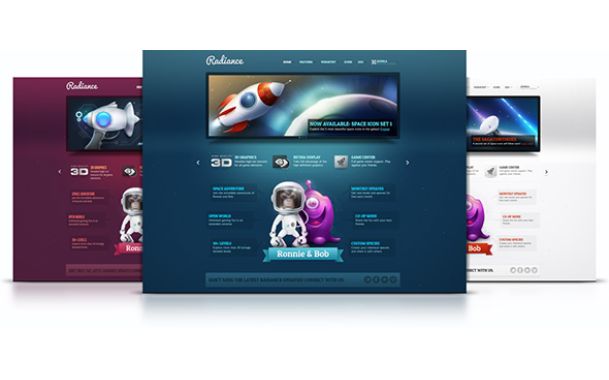 Radiance Theme – April 2012 YOOtheme club theme