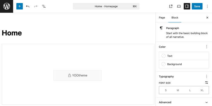 Restrict access in YOOtheme Pro page
