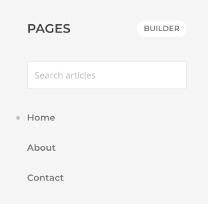 Pages
