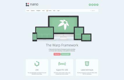 Nano 3 WordPress Theme Pastel Style