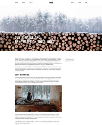 Craft Post Index Layout