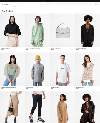 Product Index Layout