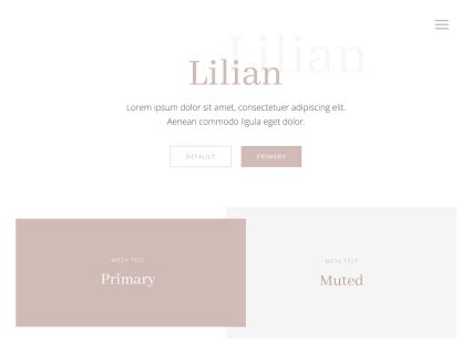 Lilian WordPress Theme Default Style