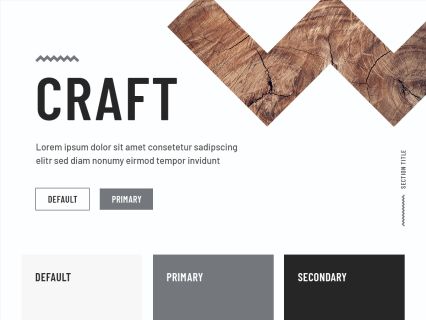 Craft WordPress Theme White Dove Style
