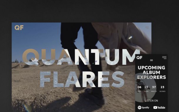 Quantum Flares – A Music Band Theme Package for YOOtheme Pro