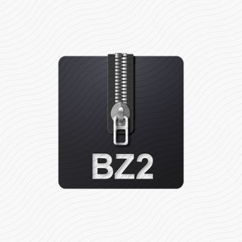 Archive Black Bz2 Icon