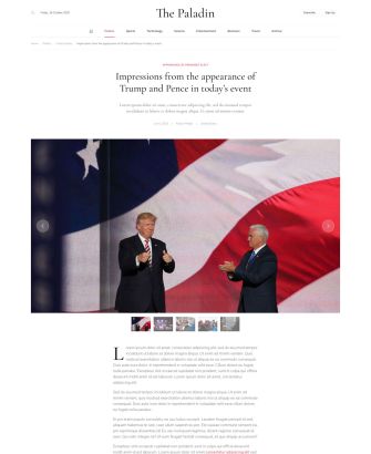 Post Slideshow Layout