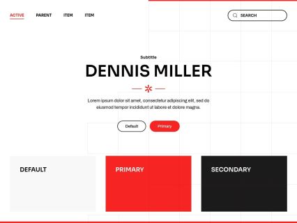 Dennis Miller Joomla Template Default Style