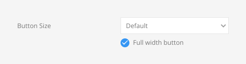 Full width button