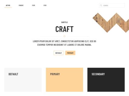 Craft Joomla Template Default Style